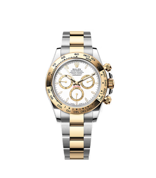 39위 (실사영상) ROLEX 로렉스 데이토나-73 116503 18K포금 최신버전 업그레이드형 코스모그래프 데이토나 116503 18K 옐로우 골드 콤비 크로노그래프 화이트 다이얼 오이스터 브레이슬릿 신형 7750B-2 오토매틱 무브먼트 rol0620
