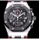 AUDEMARS PIGUET 로얄오크 오프쇼어 26470SO.OO.A002CA.01 리미티드 에디션 크로노그래프 블랙 와플 다이얼 오토매틱 무브먼트 aud0310 - Audemars Piguet Royal Oak Offshore New Update ! Anniversary Edition Chronograph Black Waffle Dial High Quilty Automatic Movement