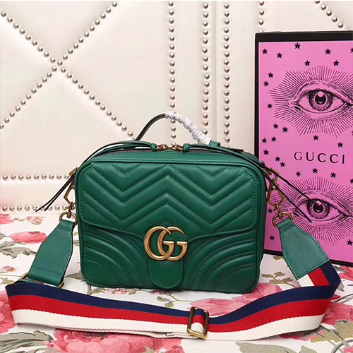 GUCCI 구찌 마몬트 탑핸들 숄더백 498100-5