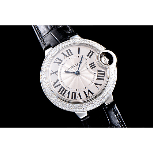 CARTIER 까르띠에 발롱블루 33mm 쿼츠-22 WE902056