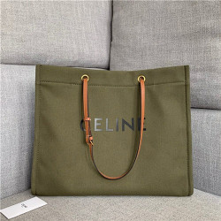 CELINE 셀린느 캔버스 쇼핑백 C56055