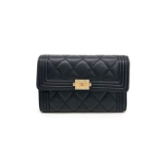 샤넬지갑 양가죽 금장 15CM AS87099