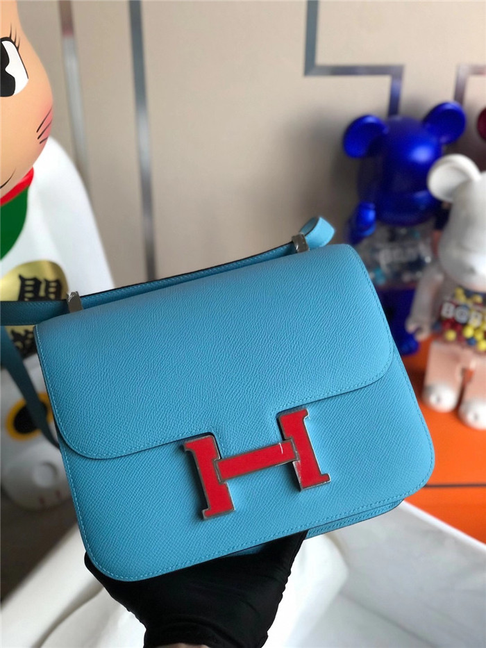 HERMES 에르메스 콘스탄스 19CM 오리지날 엡송 정품가죽사용 (100%수작업) H705344-6