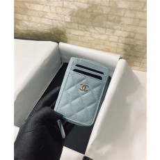CHANEL 샤넬 캐비어 카드지갑 AS2106