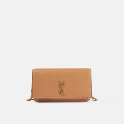 SAINT LAURENT 생로랑 여성 모노그램 체인 폰 홀더