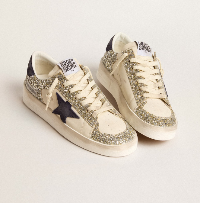 GOLDEN GOOSE 골든구스 남여공용 글리터 스타단 00667