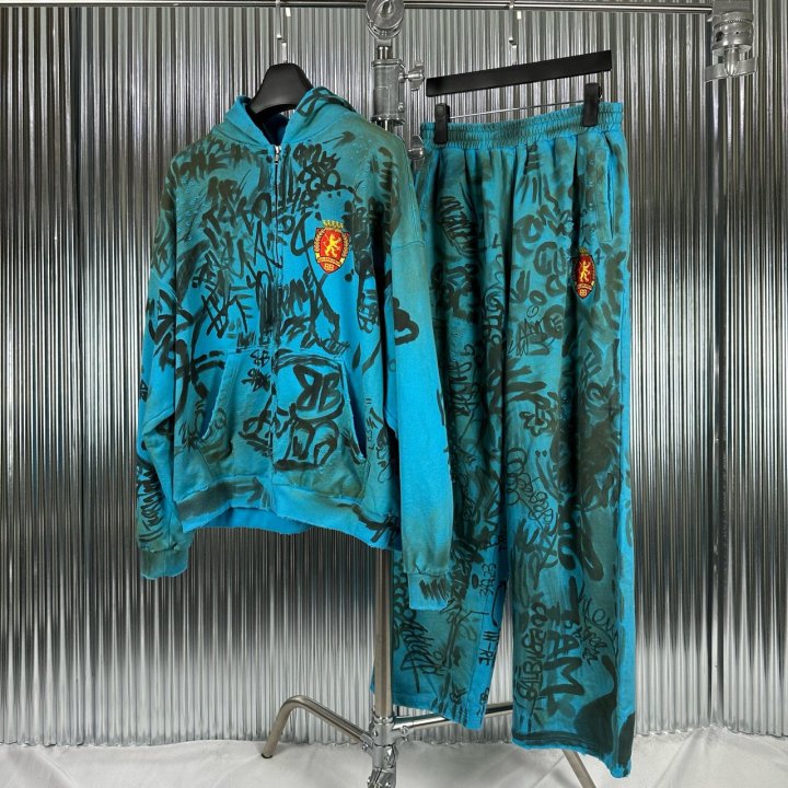 BALENCIAGA 발렌시아가 스케이터 후드집업/팬츠 세트 3COLOR