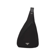 23위 PRADA 프라다 리나일론 앤 레더 숄더 스트랩 백팩 2VZ092