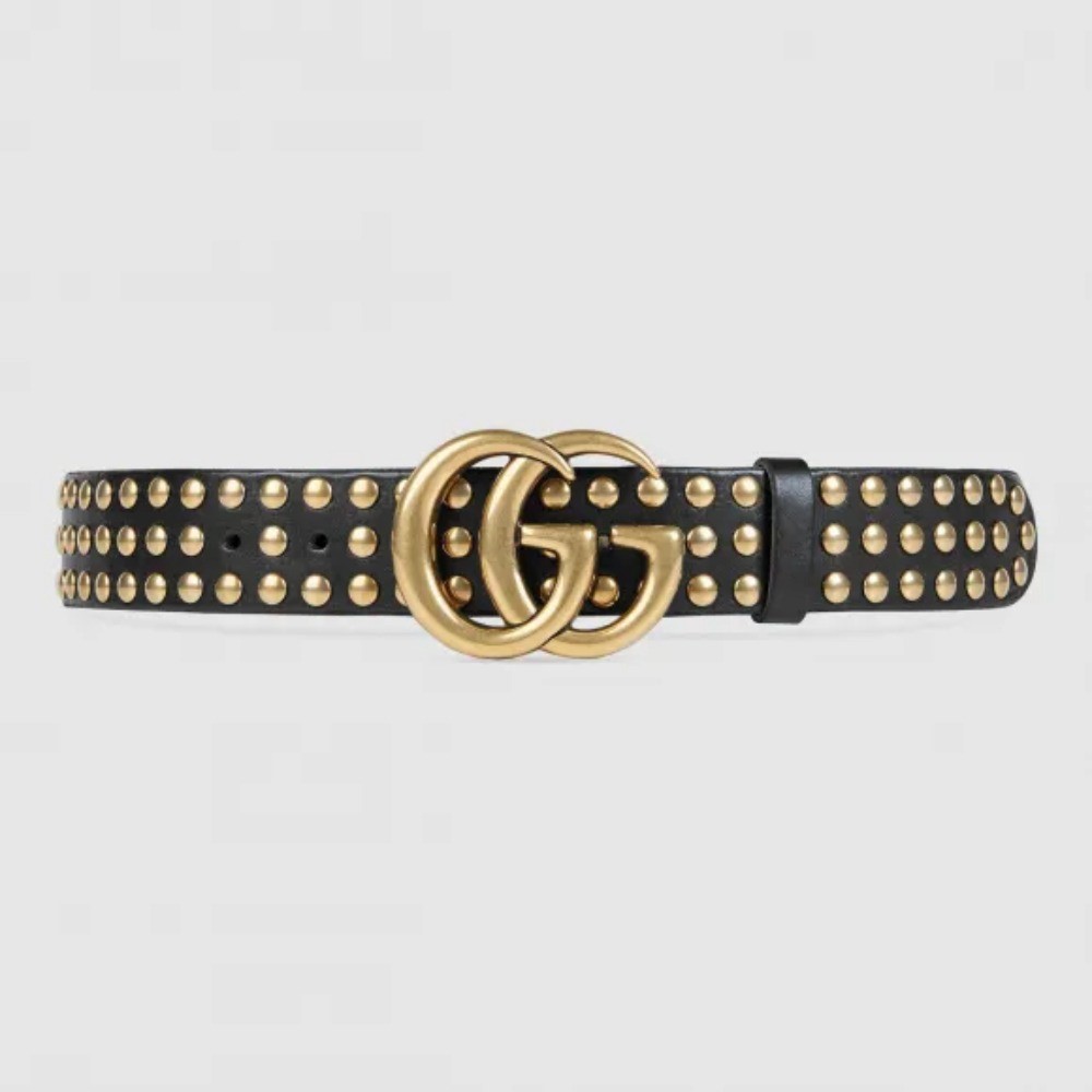 GUCCI 구찌 더블지버클 스터드벨트 409402 (38mm) 2COLOR