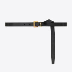 SAINT LAURENT 생로랑 베지터블 태닝 가죽 CASSANDRE 슬림 벨트 782076 (20mm) 2COLOR