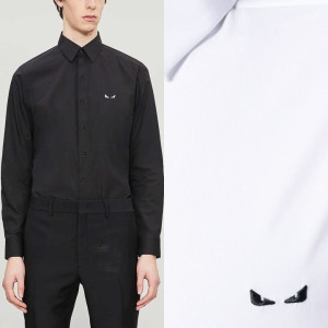 FENDI 펜디 eyes 자수 셔츠