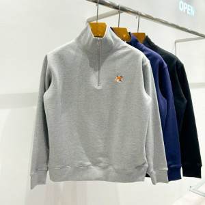 MAISON KITSUNE 메종키츠네 폭스헤드 하프집업