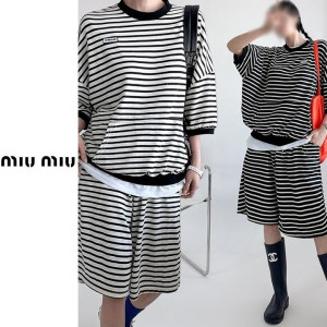 MIUMIU 미우미우 꾸러기 반바지 세트