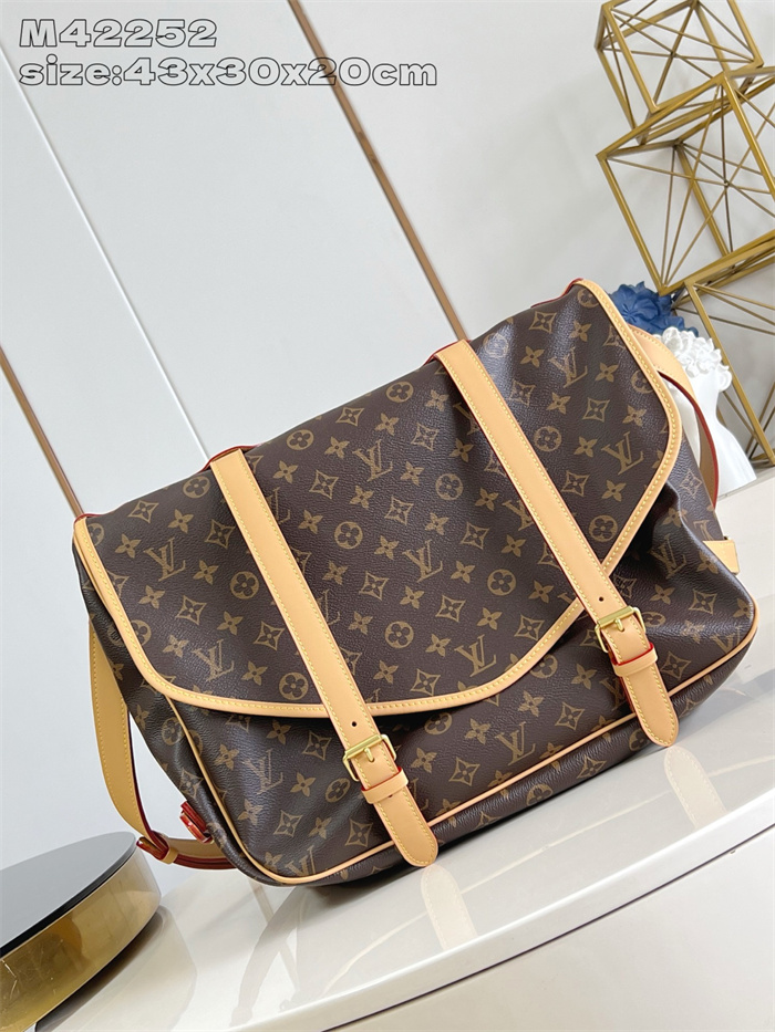 LOUIS VUITTON 루이비통 쏘뮈르 모노그램 토트백 GM M42252