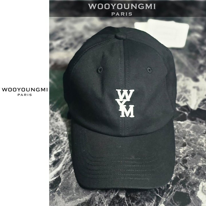 WOOYOUNGMI 우영미 렌티큘러 엠브로이드 볼캡