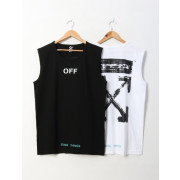 ●8월 판매 15위● OFF-WHITE 오프화이트 슬리브리스