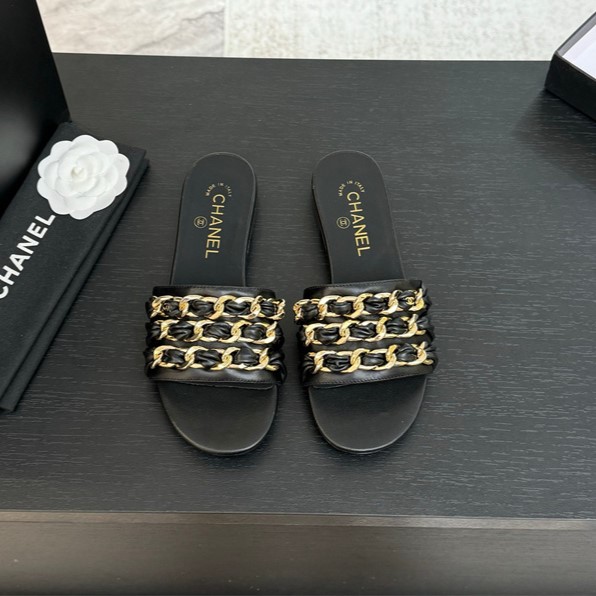 CHANEL 샤넬 여성용 슬리퍼 C74555 2COLOR