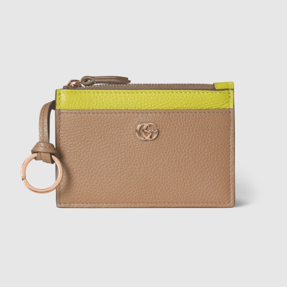 GUCCI 구찌 GG 마몽 지퍼 카드 지갑 837966