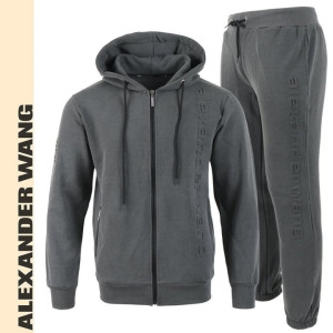 ALEXANDER WANG 알렉산더왕 피그먼트 엠보 나염 후드집업 셋업