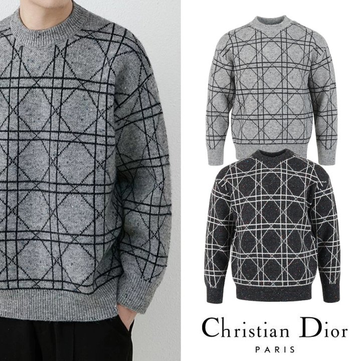 DIOR 디올 까나쥬 램스울 니트 스웨터