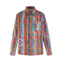 LOUIS VUITTON 루이비통 트롱프뢰유 프린티드 오버 셔츠