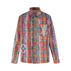 LOUIS VUITTON 루이비통 트롱프뢰유 프린티드 오버 셔츠