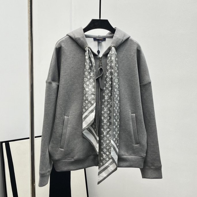 LOUIS VUITTON 루이비통 모노그램 스카프 후드