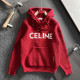 CELINE 셀린느 자수 로고 후드 니트 2COLOR