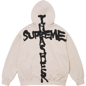 SUPREME x THRASHER 슈프림 x 트레셔 집업 후드 스웨트셔츠 ●해외 특별할인전●