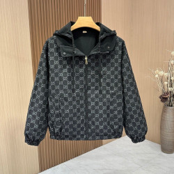 GUCCI 구찌 리버시블 립스탑 자켓