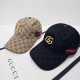 GUCCI 구찌 쟈가드 장식 볼캡