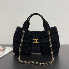 CHANEL 샤넬 맥시 보우백 미디움 (세틴벨벳) AS9802