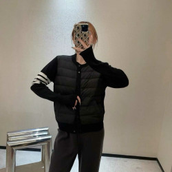 THOM BROWNE 톰브라운 크루넥 다운자켓