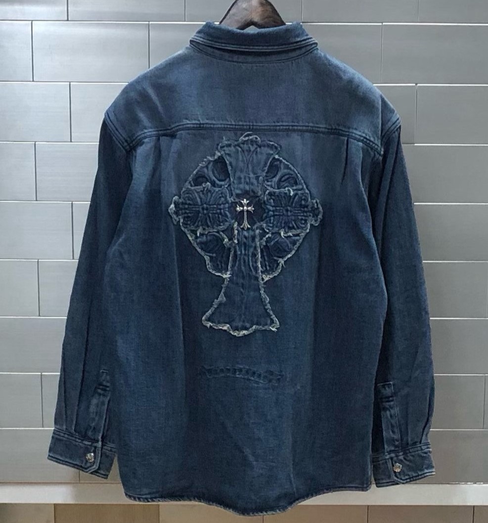 CHROME HEARTS 크롬하츠 크로스 데님 자켓