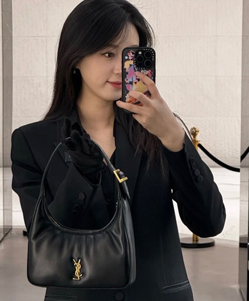 SAINT LAURENT 생로랑 CALYPSO 미니 호보백 Y791484