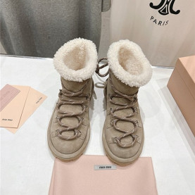 MIUMIU 미우미우 여성용 스노우 부츠 M27595 2COLOR