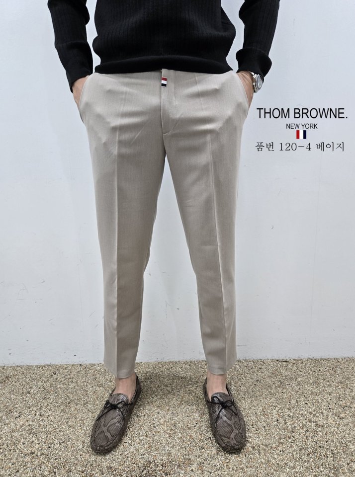 THOM BROWNE 톰브라운 베이직 슬랙스 4COLOR