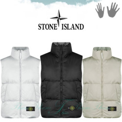 STONE ISLAND 스톤아일랜드 헤비 패딩 베스트