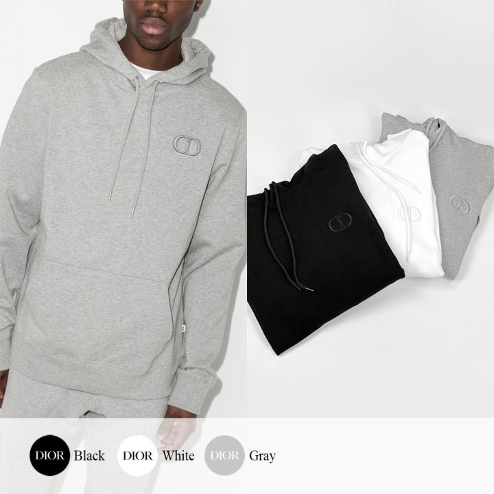 DIOR 디올 CD Icon 자수 후드티