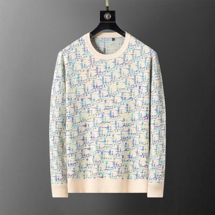 DIOR 디올 오블리크 패턴 니트