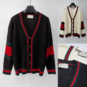 GUCCI 구찌 와플 니트 가디건
