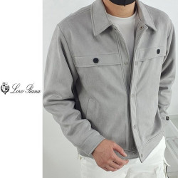 LOROPIANA 로로피아나 스웨이드 자켓