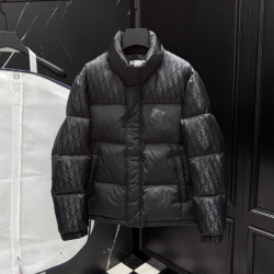 DIOR 디올 오블리크 배색 다운 패딩
