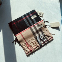 BURBERRY 버버리 캐시미어 숄 머플러