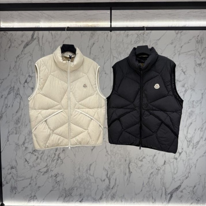 MONCLER 몽클레어 벤다벨 그래픽 퀼팅 다운 패딩 조끼 베스트