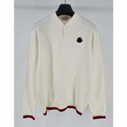 MONCLER 몽클레어 블랙와펜 헨리넥 니트 2COLOR