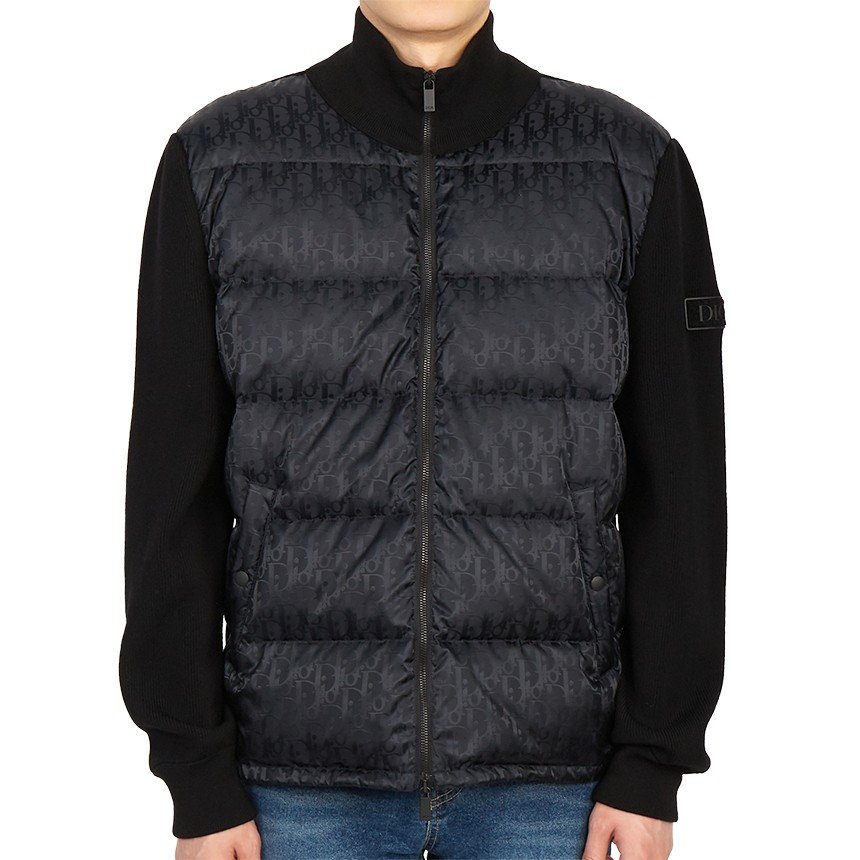 ●11월 판매 15위● DIOR 디올 오블리크 자카드 패딩 집업 울 가디건 2COLOR