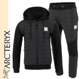 ARCTERYX 아크테릭스 고주파 로고 패딩 후드 셋업 2COLOR