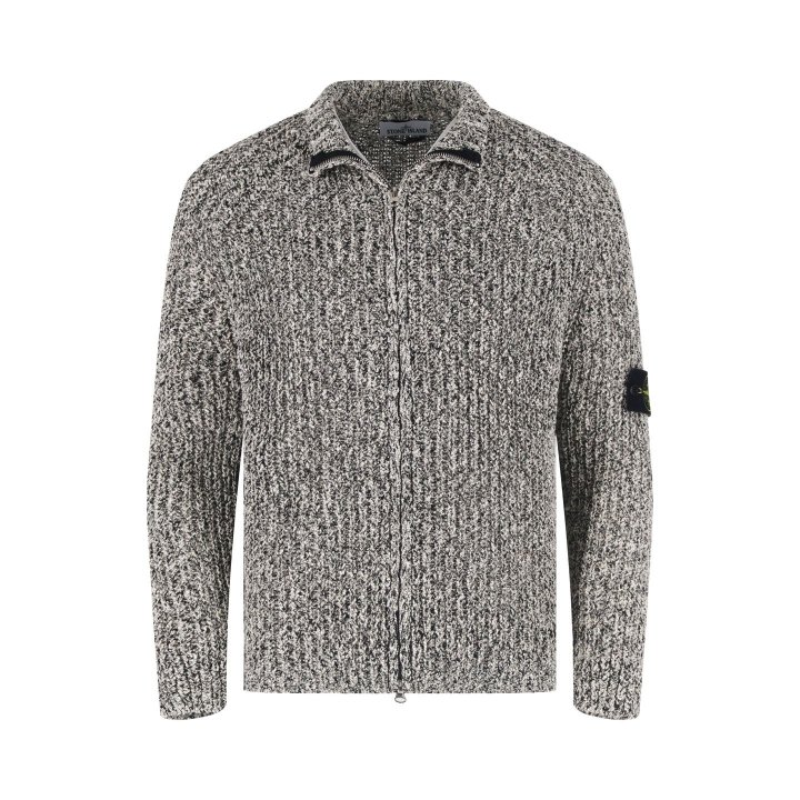 STONE ISLAND 스톤아일랜드 보카시 니트 집업