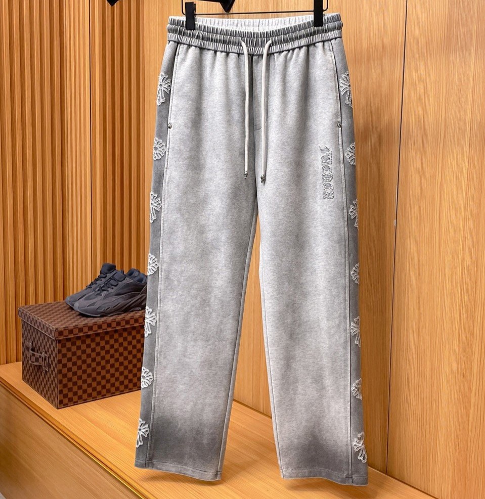 CHROME HEARTS 크롬하츠 코튼 빈티지 워싱 스웻 팬츠